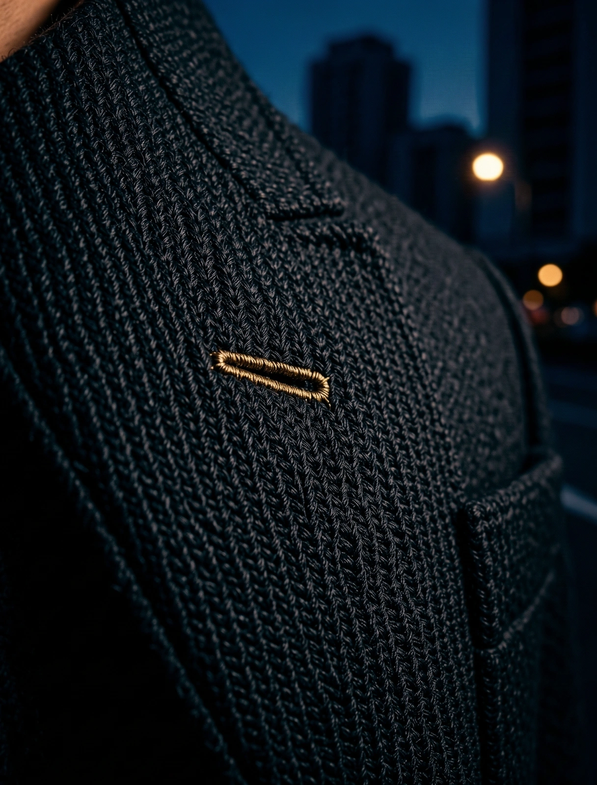 High-twist wool texture detail